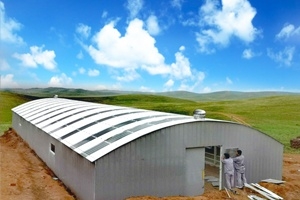 我國首個玻纖增強(qiáng)復(fù)合材料羊舍建成