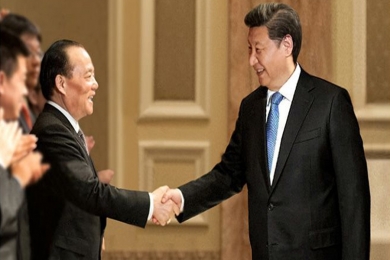 2016年1月，中共中央總書記、國家主席習(xí)近平在埃及開羅親切接見中國巨石黨委書記、總裁張毓強。